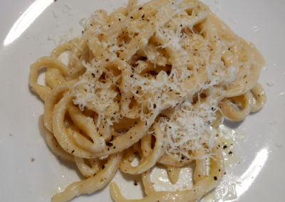 Tonnarelli Cacio e Pepe